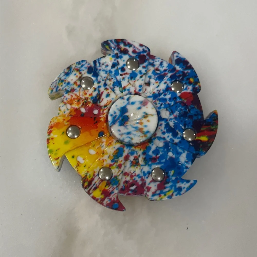 Stress Relief Colorful Fidget Spinner Party Favor